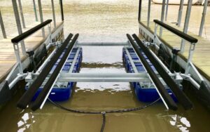4500# pontoon boat lift